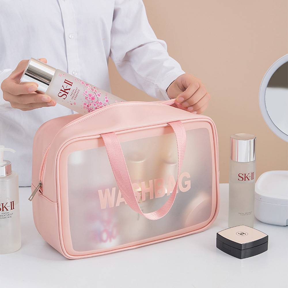 Castillotigo™ Bolso cosmético transparente para mujer