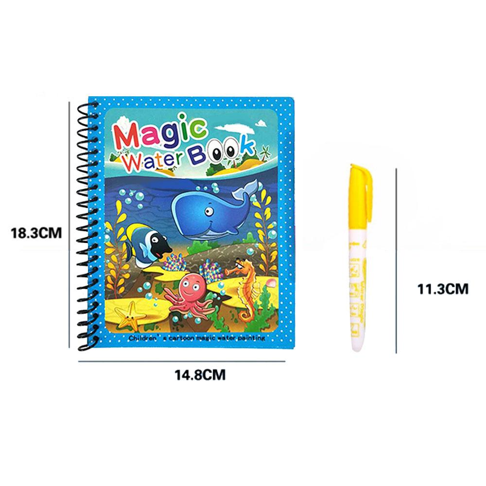 Higomore™ Magic Water Coloring Book