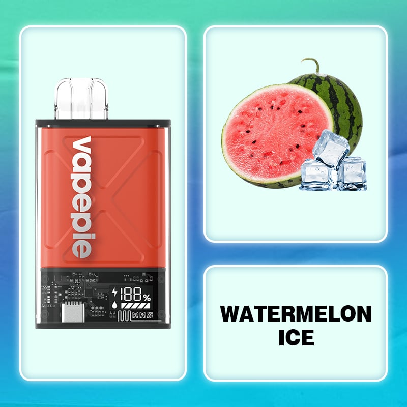 Watermelon Ice&VAPEPIE Ultra 12000 PUFFS