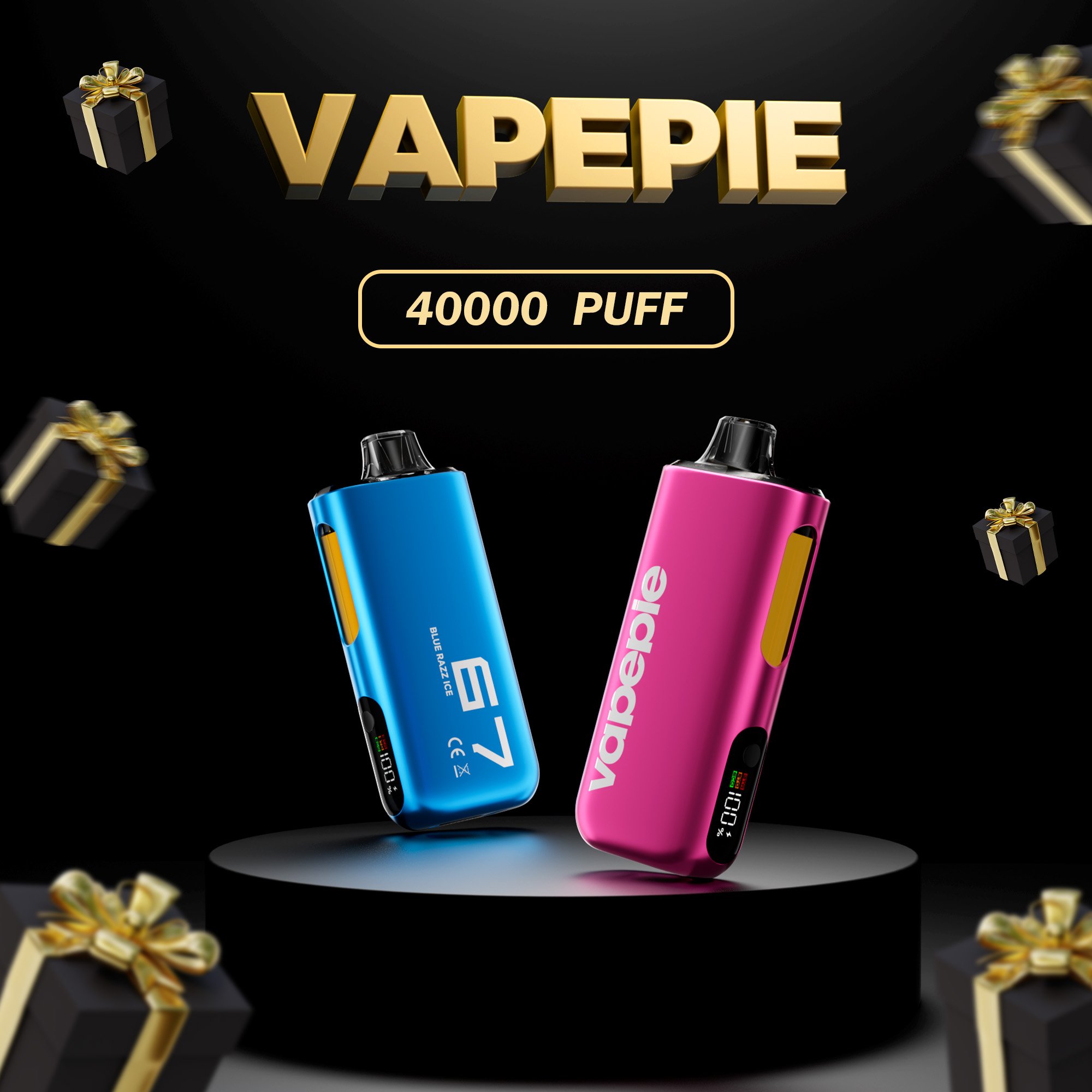 VAPEPIE Max 40000 PUFFS High-Capacity Vape 15 Awesome Flavors