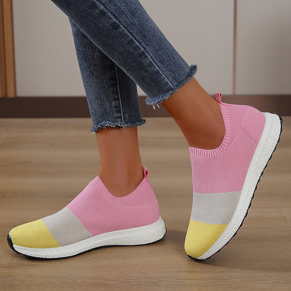 Castillotigo™ Zapatos planos de malla con bloques de color