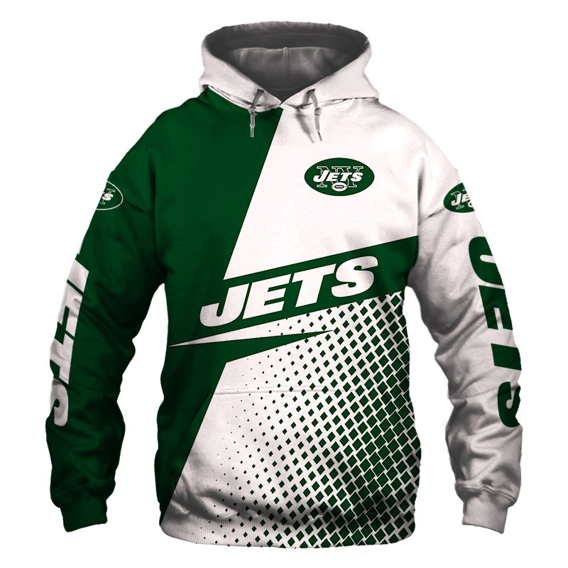 NEW YORK JETS 3D HOODIE NNYJ006