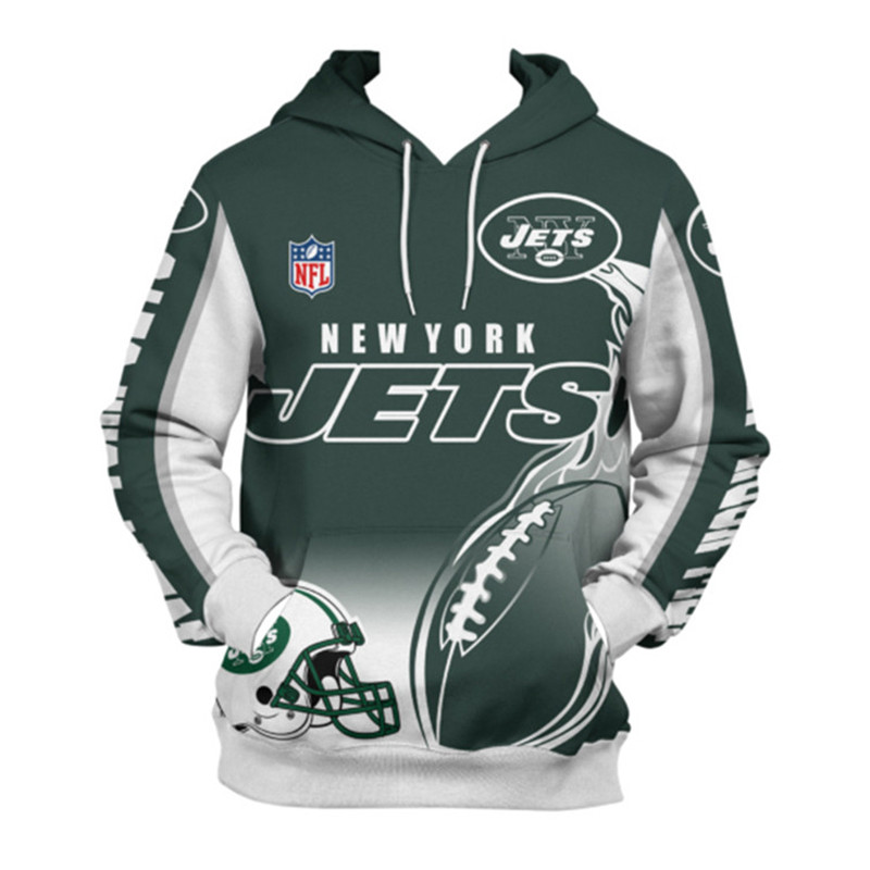 NEW YORK JETS 3D HOODIE NNYJ009