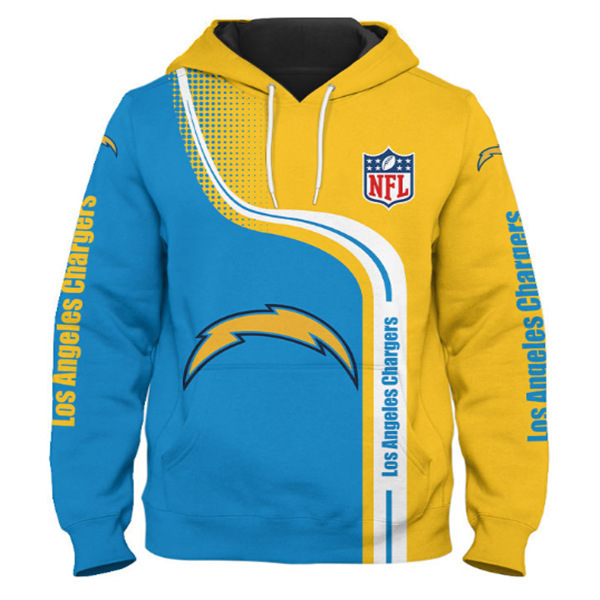 LOS ANGELES CHARGERS 3D HOODIE LAC2201