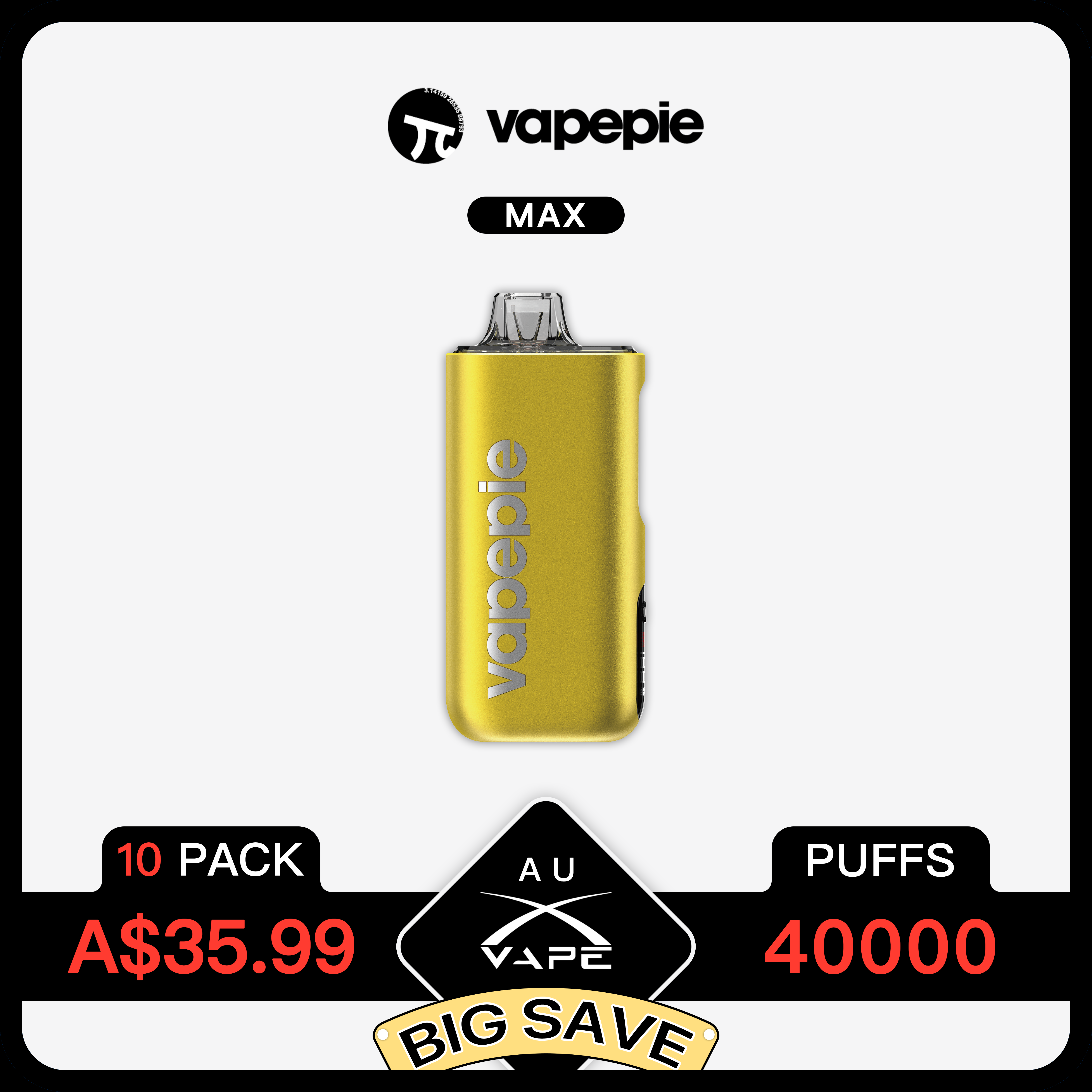 Vapepie Max 40000 Puffs