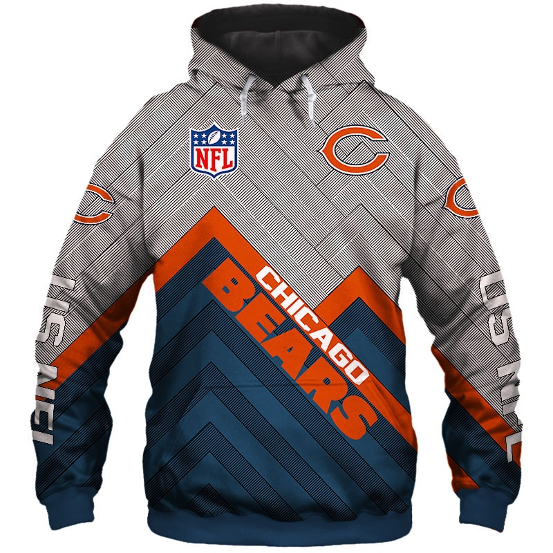 CHICAGO BEARS 3D HOODIE CCBB003