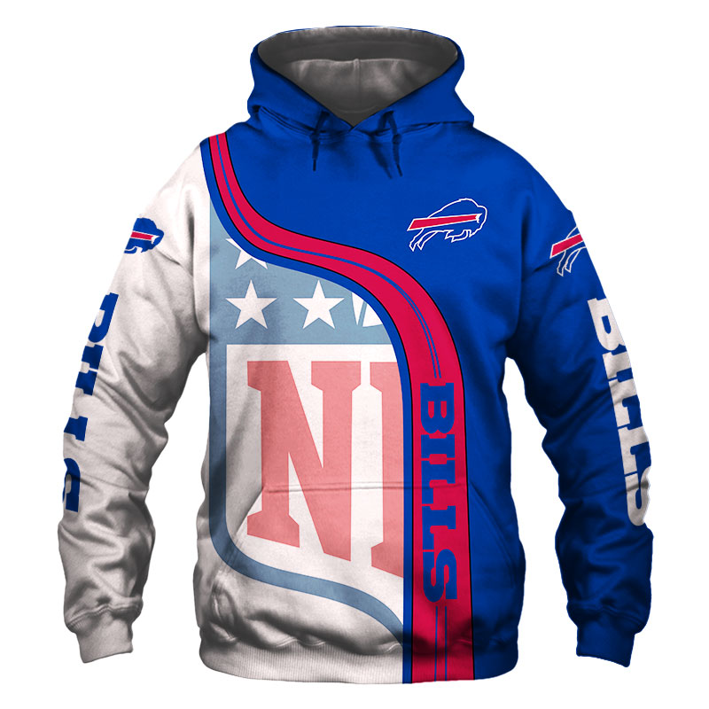 BUFFALO BILLS 3D HOODIE  BBBB002