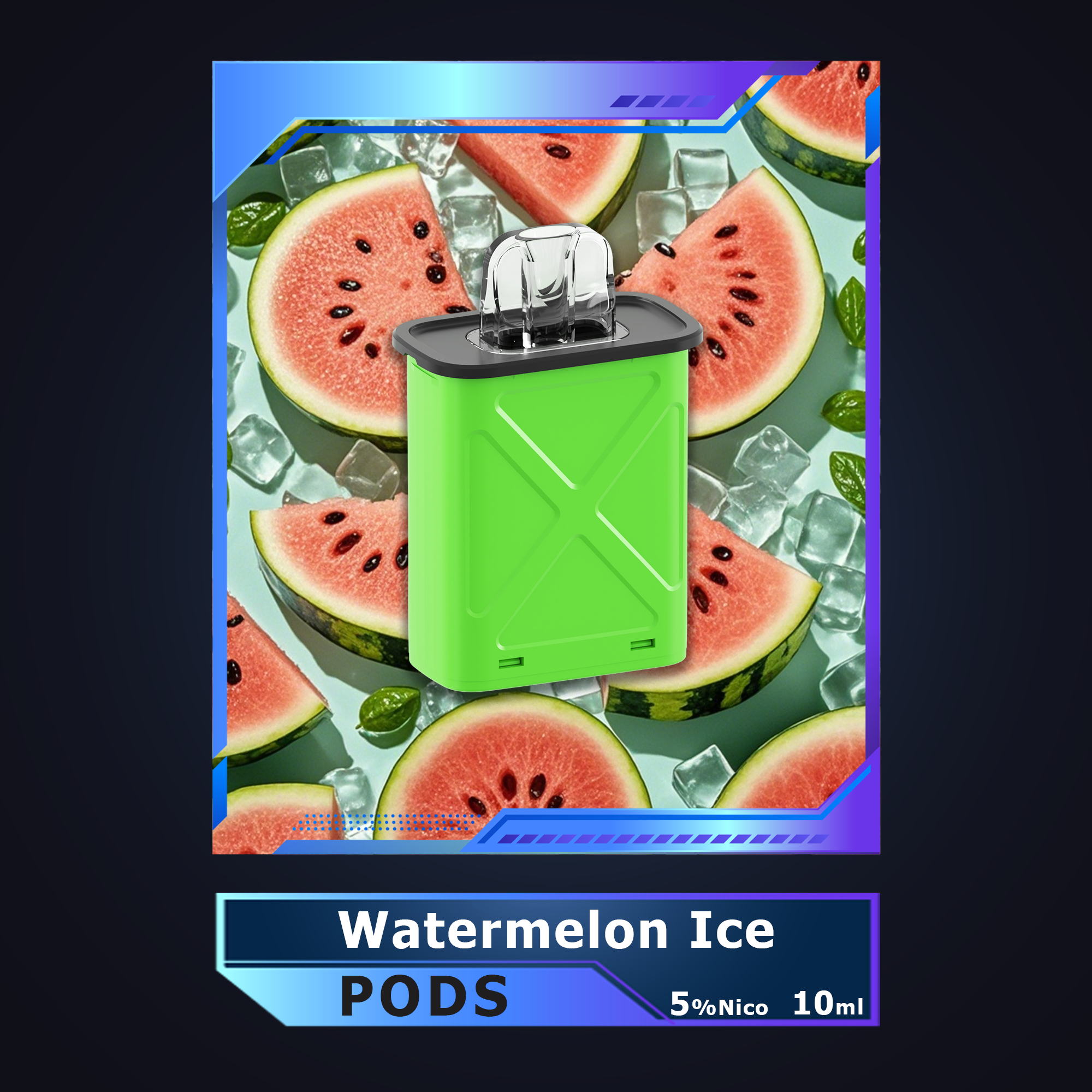 Vapepie Disposable Pod 10000 PUFFS  Watermelon Ice