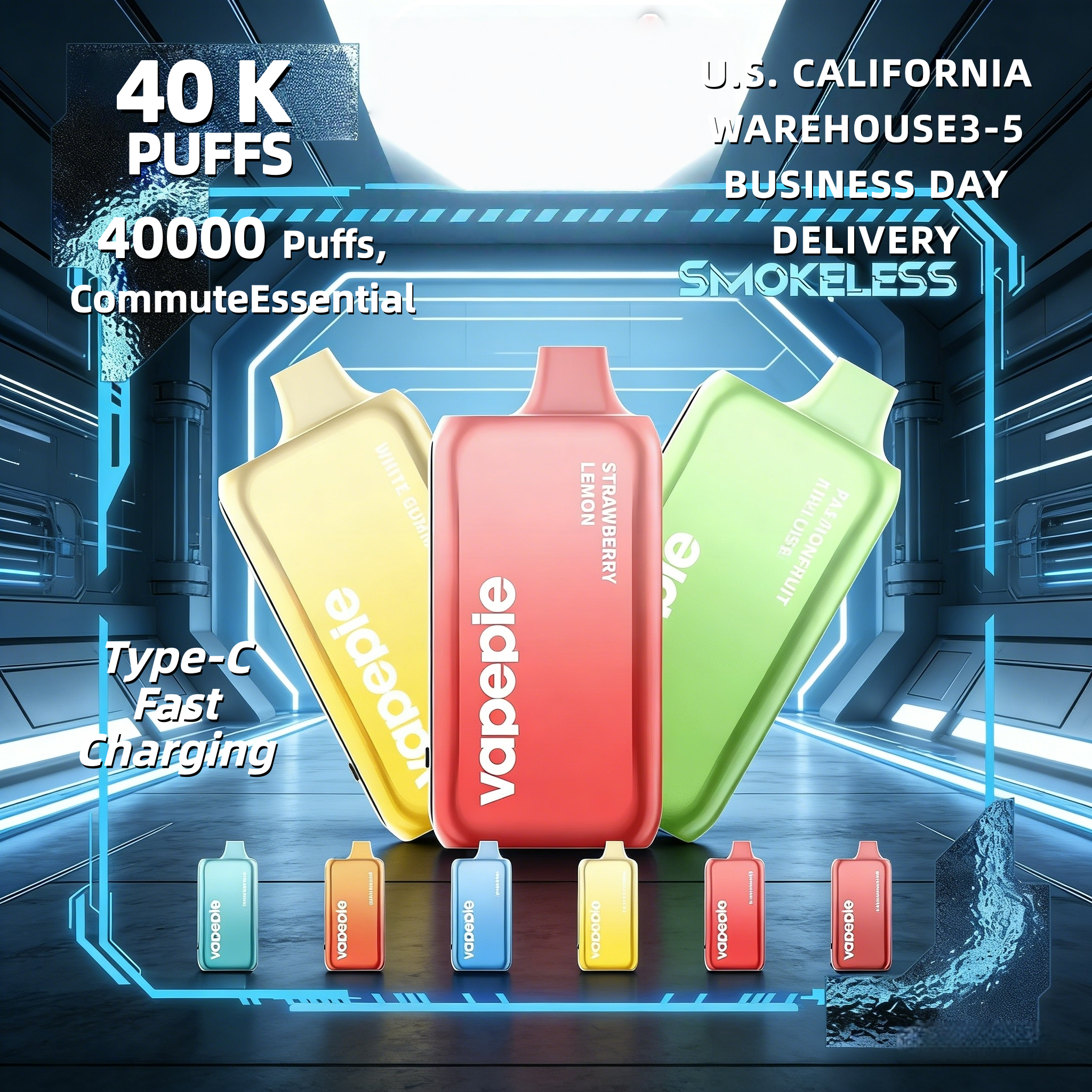 VAPEPIE GHOST AIR 👑 40000 PUFFS 👑 New Vapes