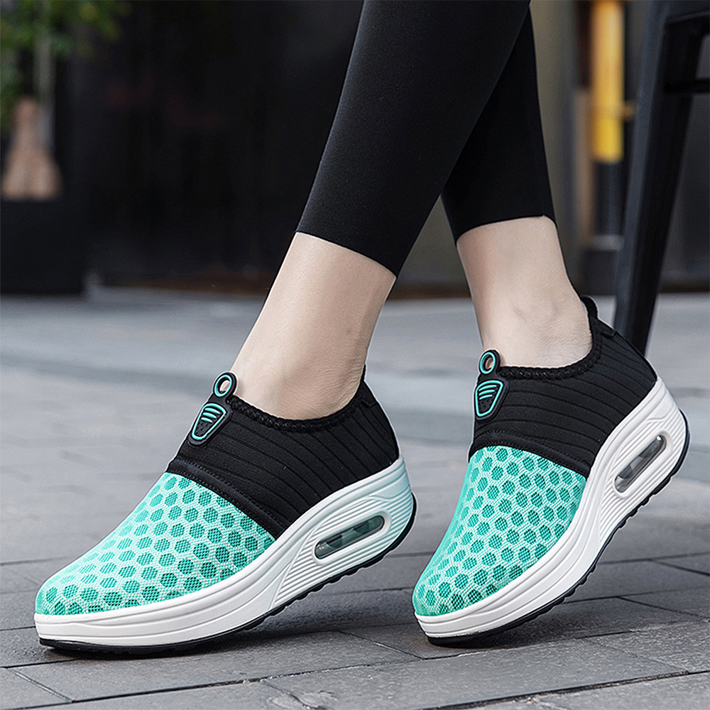 Castillotigo™ Zapatos casuales de plataforma de cojín de aire de malla de verano 2022