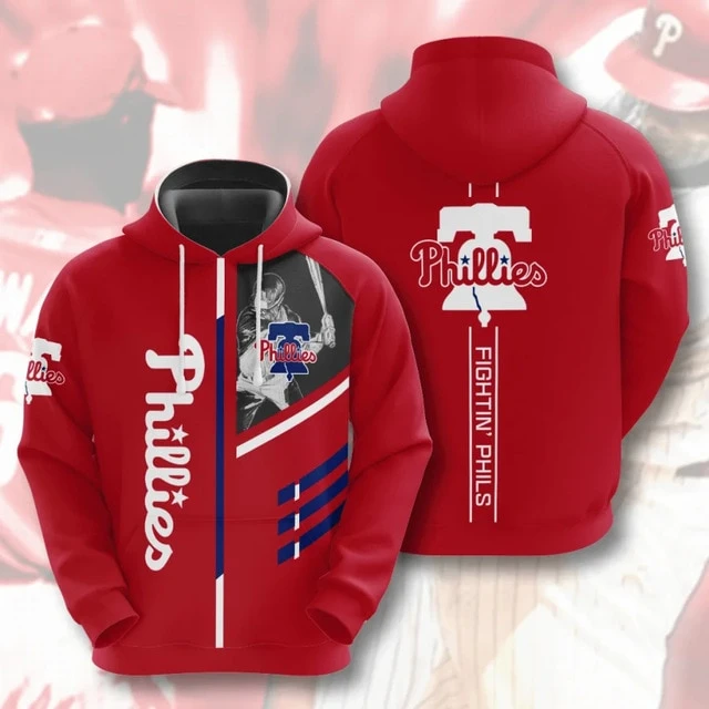 PHILADELPHIA PHILLIES 3D HOODIES PP013