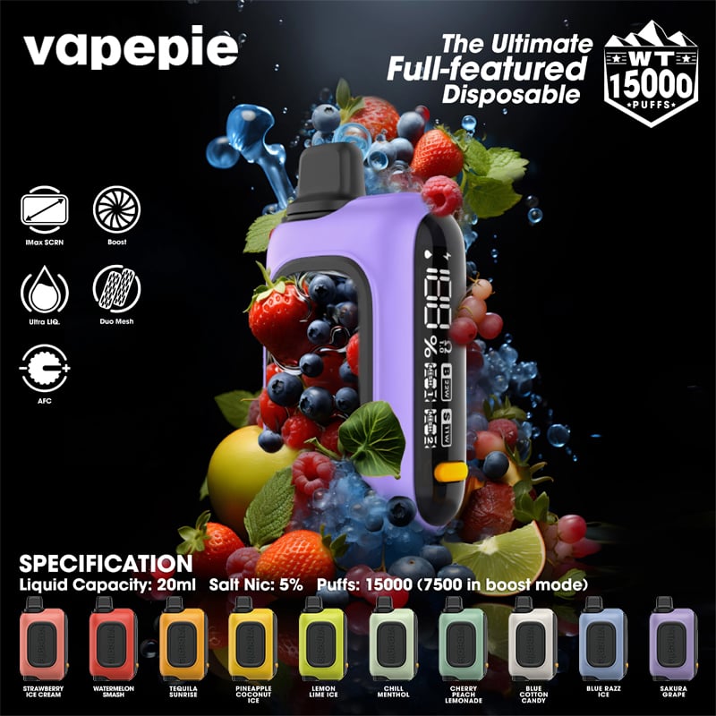 Sakura Grape & Vapepie RO 15000 PUFFS