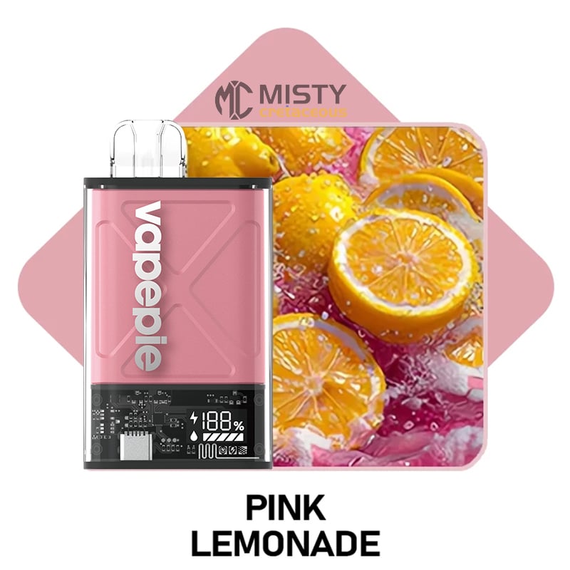 Pink Lemonade&Vapepie 12000 PUFFS