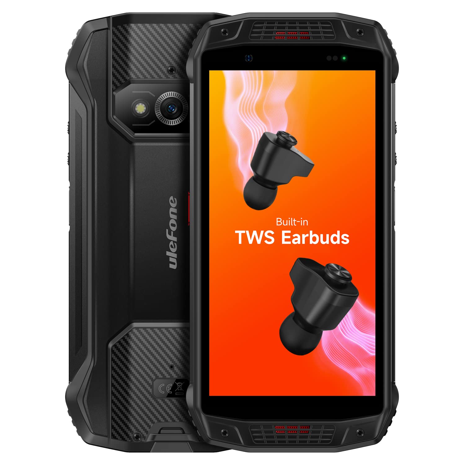 Smartphone resistente Ulefone Armor 15 (con auriculares TWS integrados)