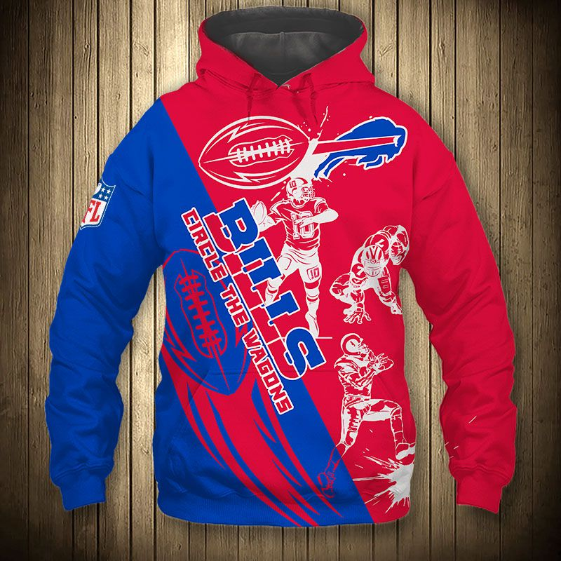 BUFFALO BILLS 3D HOODIE  BBBB003