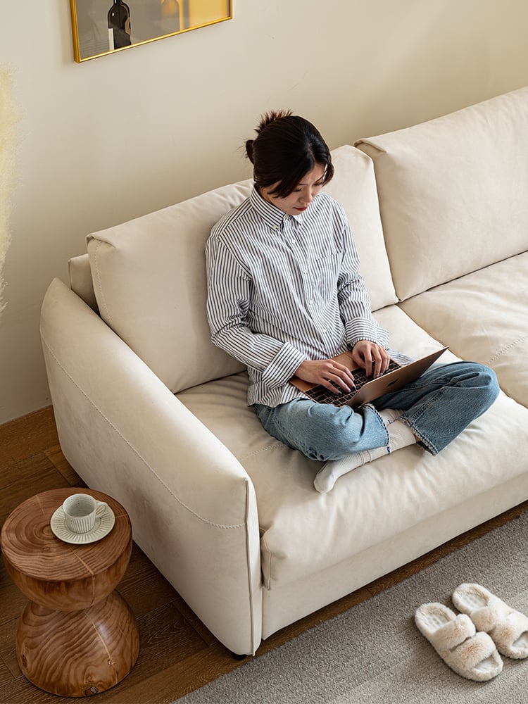 🔥Venta de Amazon último día🔥El sofá cama plegable más cómodo de plumón.