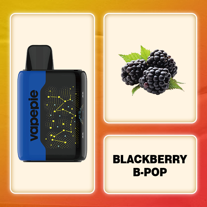 BLACKBERRY B-POP & VAPEPIE 25000 PUFFS - Star Sky Curved Screen