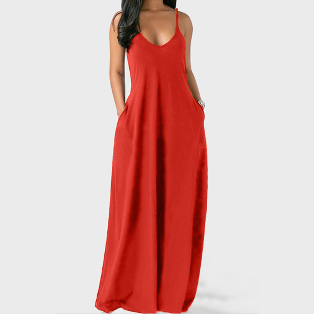 Castillotigo™ Vestido de tirantes elegante para mujer