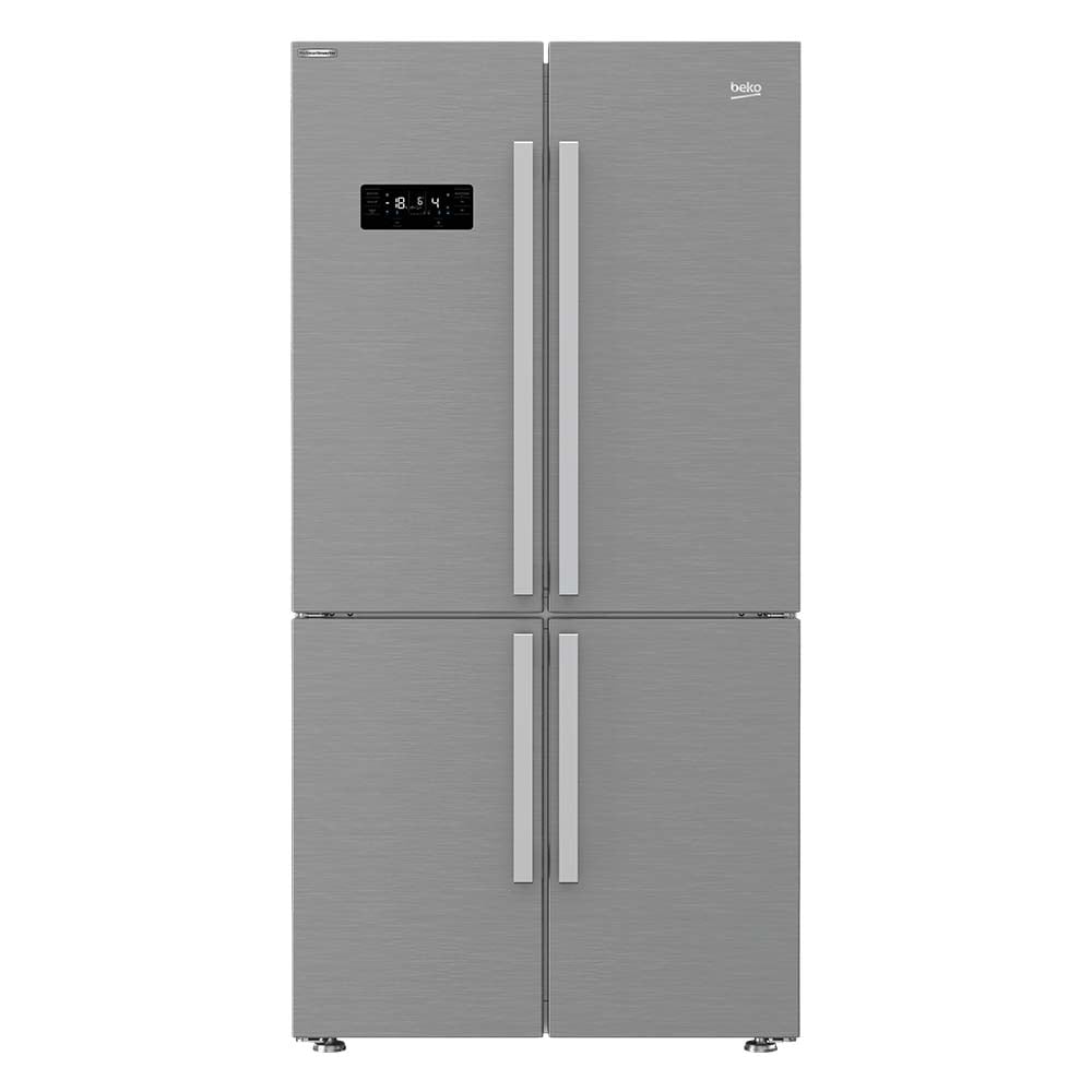 🔥Venta de Amazon último día🔥Frigorífico BEKO 4 puertas acero inoxidable 572 L