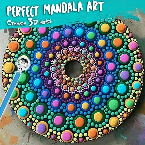 Mandala Point Set Painting Set