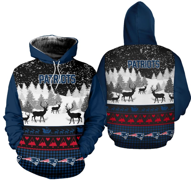NEW ENGLAND PATRIOTS HOODIE GIFT FOR XMAS