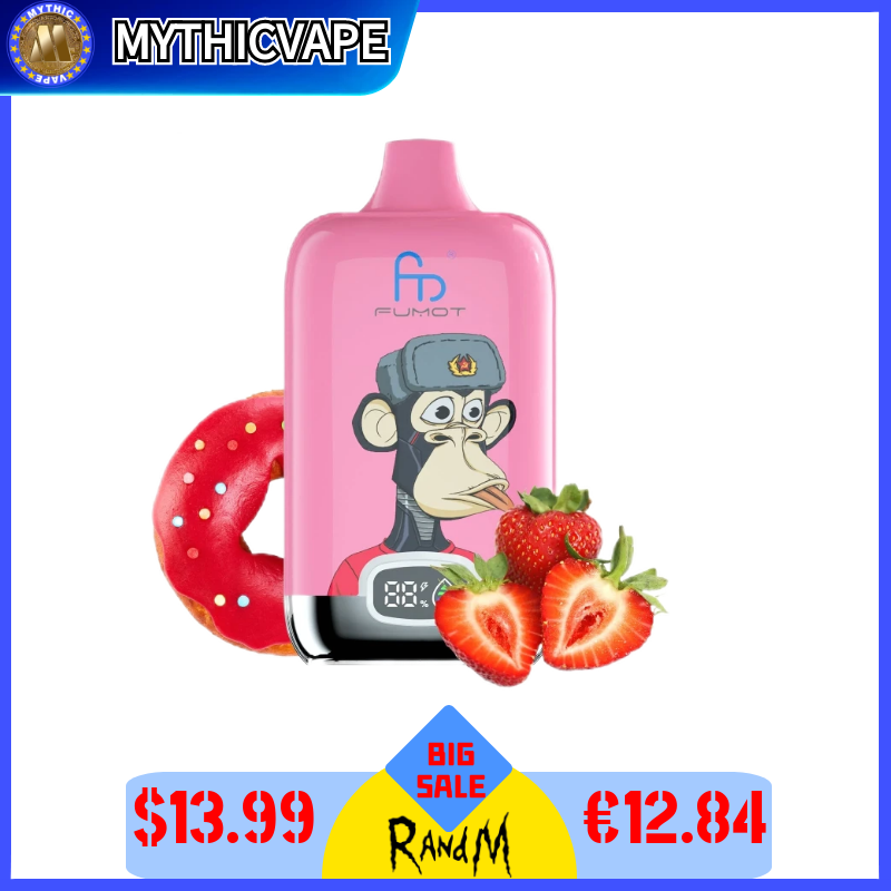 RM TORNADO 12000 SERIES  VAPE - [Strawberry Donuts]