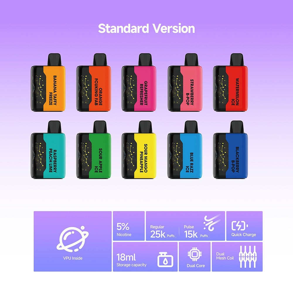 Vapepie 25000 PUFFS - Star Sky Curved Screen