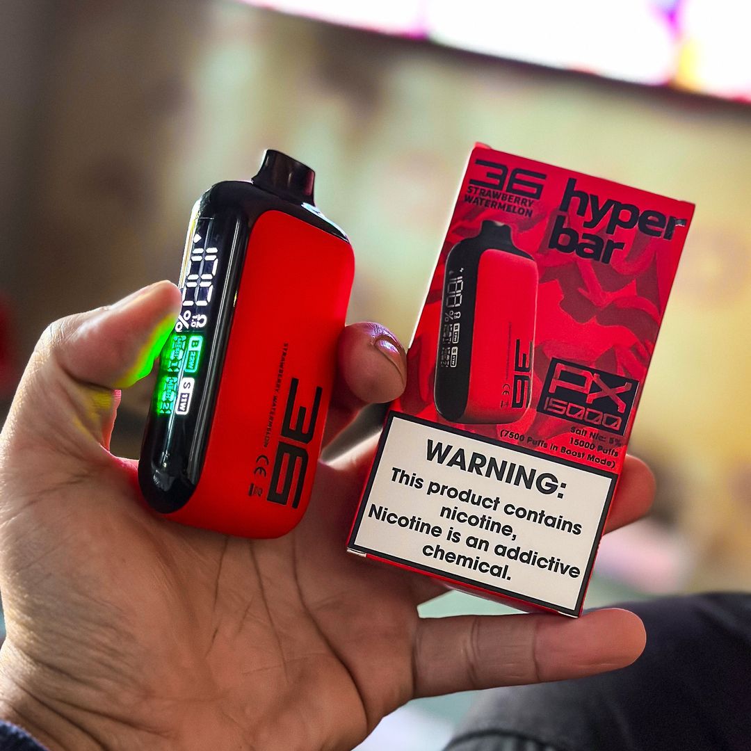 WATERMELON SMASH & HYPERBAR PX 15000 PUFFS