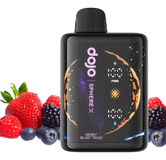 DOJO SPHERE X (40.000 Puffs 3D-Smart-Display Gerät mit Quad-Mesh-Technologie & Dual-Leistungsmodi)