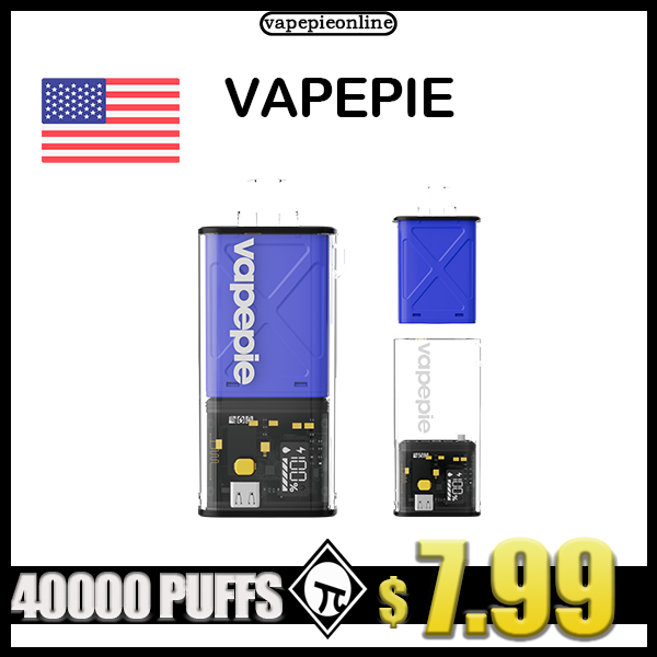 Blue Razz Ice-Vapepie Disposable Pod 10000 PUFFS