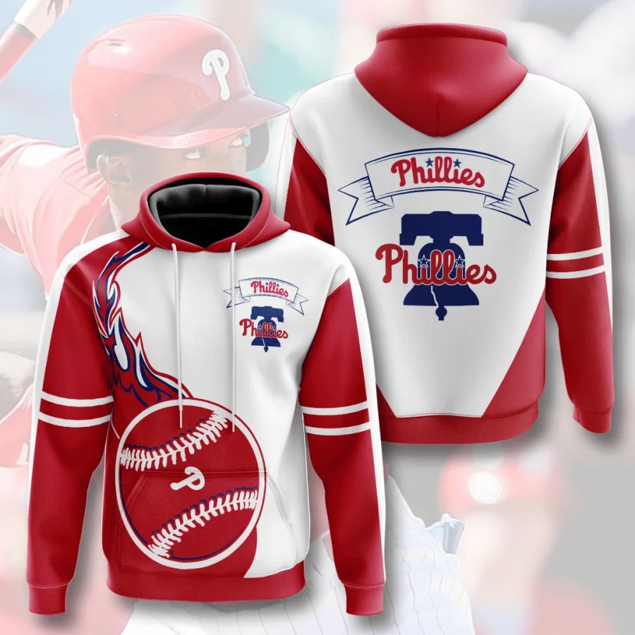 PHILADELPHIA PHILLIES 3D HOODIES PP001