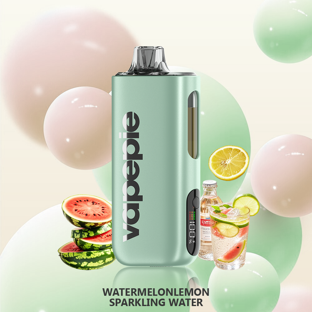 WATERMELONLEMON SPARKLING WATER & VAPEPIE Max 40000 PUFFS - 💥Delivery in 3-5 Days!💥