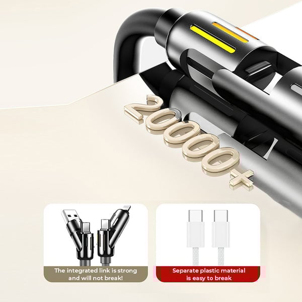 New 240W 4-in-1 USB C Cable