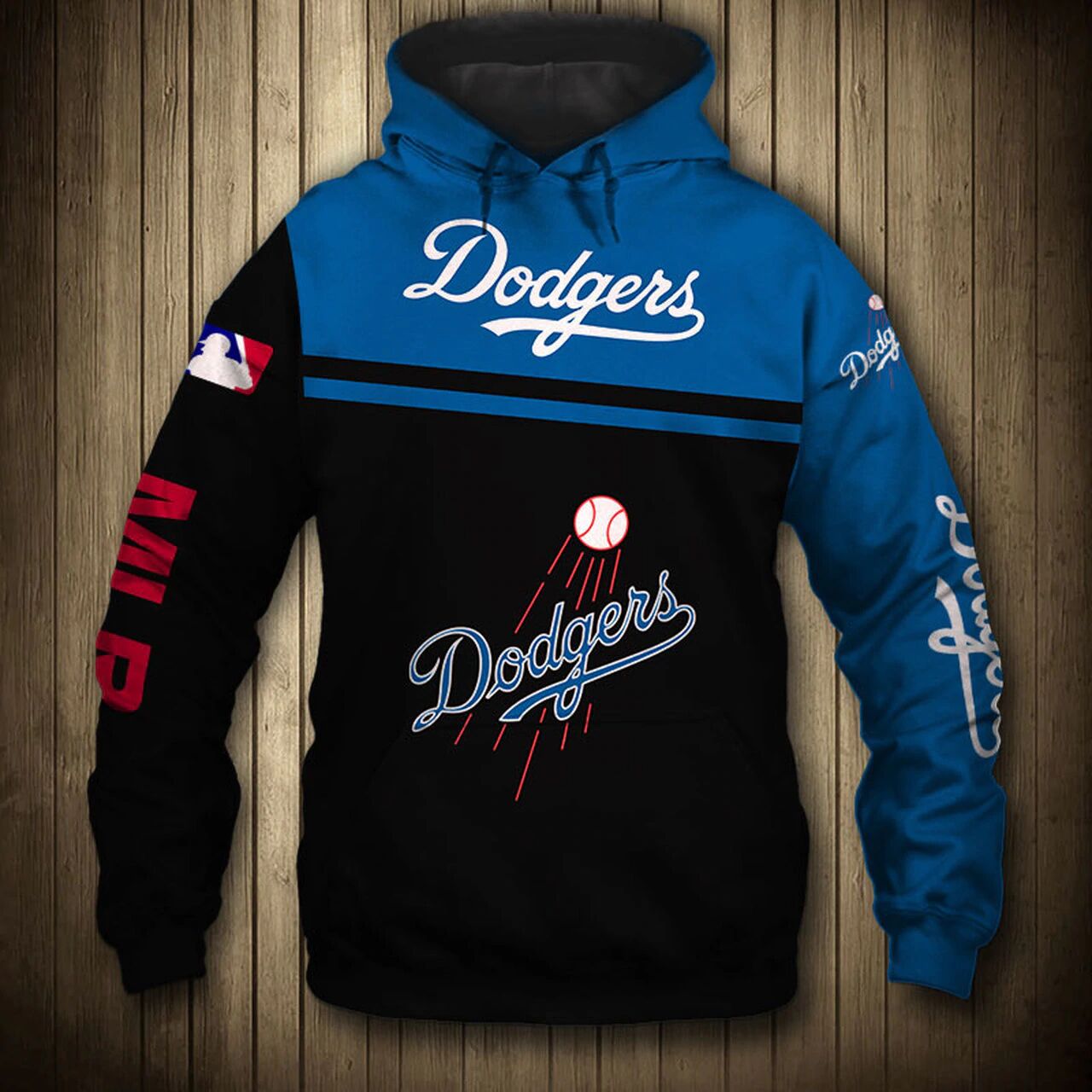 LOS ANGELES DODGERS 3D HOODIE LAD005