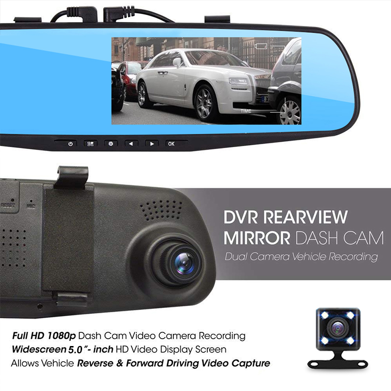 LCD DVR Video Dash Cam Recorder| 1080P FHD CAMERA