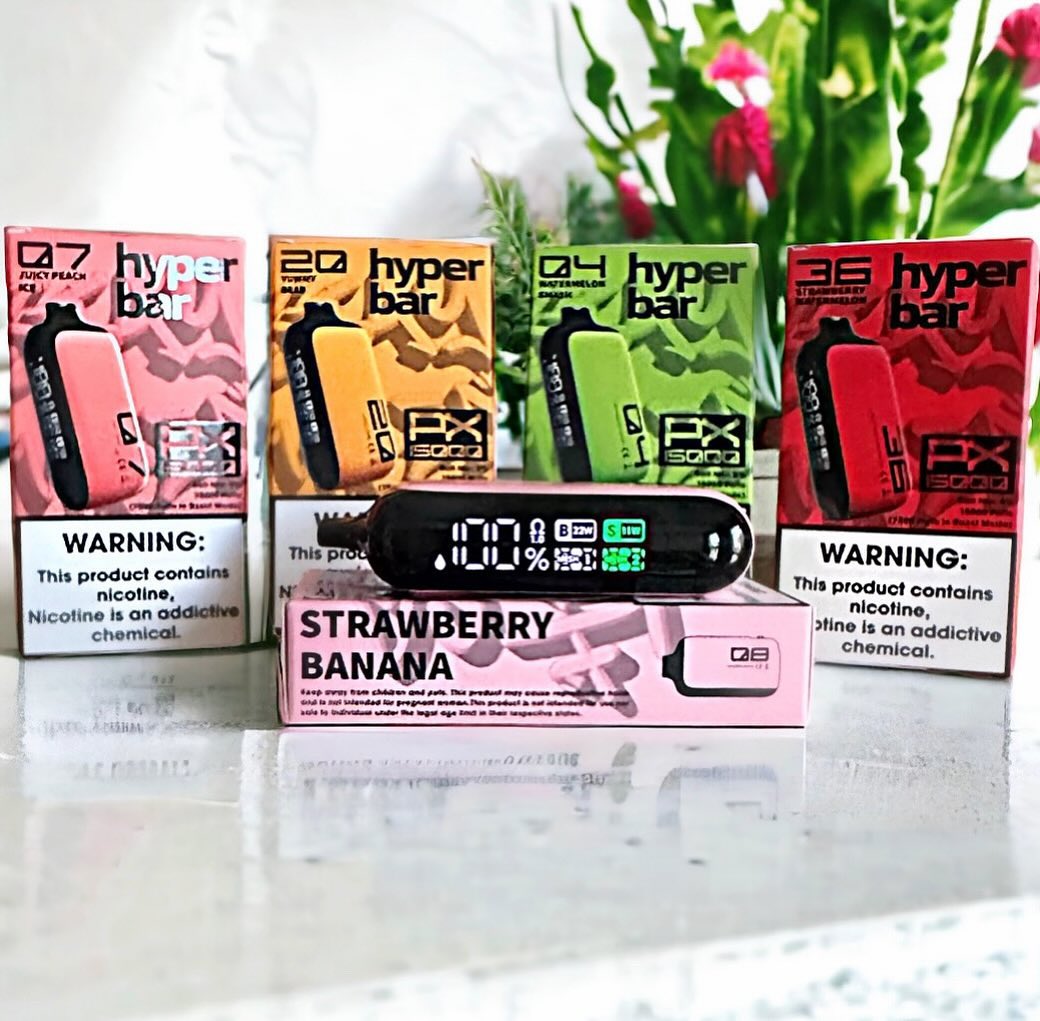 🎉10 Flavors Collection🎉 Hyperbar PX 15000 PUFFS 💥Hot Sale💥