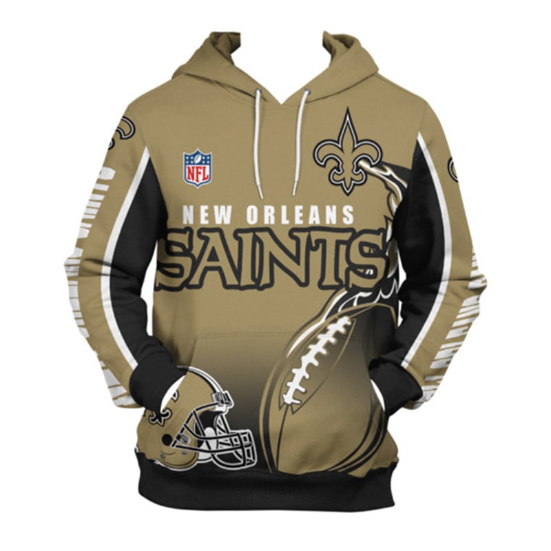 NEW ORLEANS SAINTS 3D HOODIE NNOS008