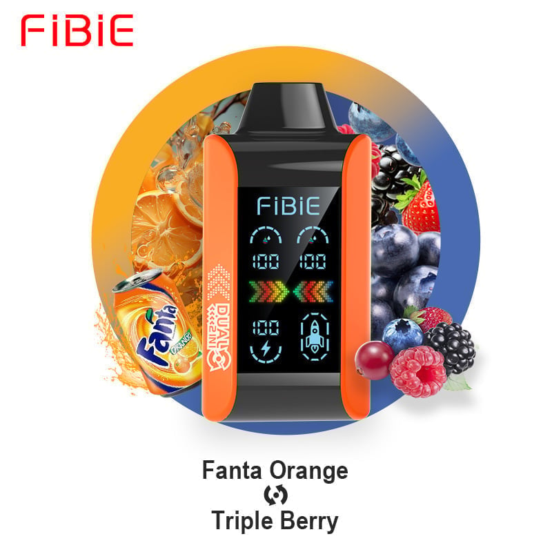 🔥FIBIE 15000 PUFFS - 12 Flavors (Jede hat zwei Geschmacksrichtungen)