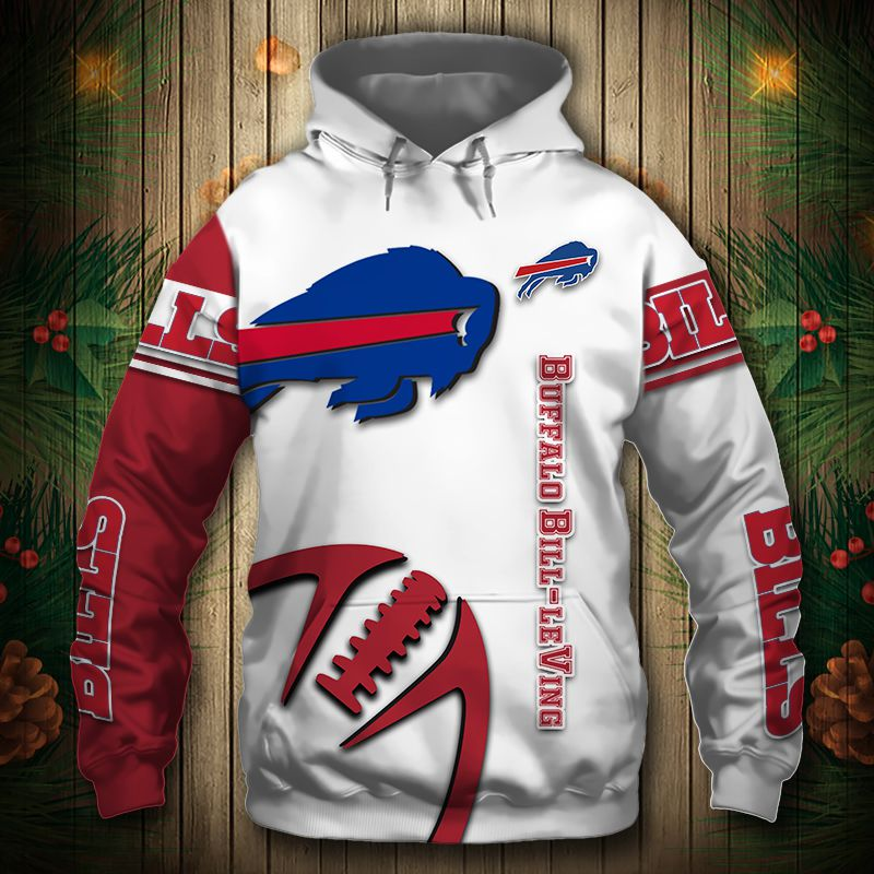 BUFFALO BILLS 3D HOODIE  BBBB004