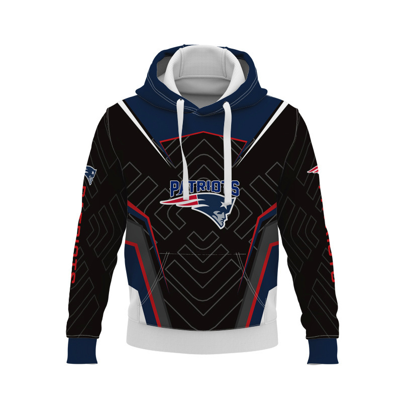 NEW ENGLAND PATRIOTS 3D HOODIE NEP2202