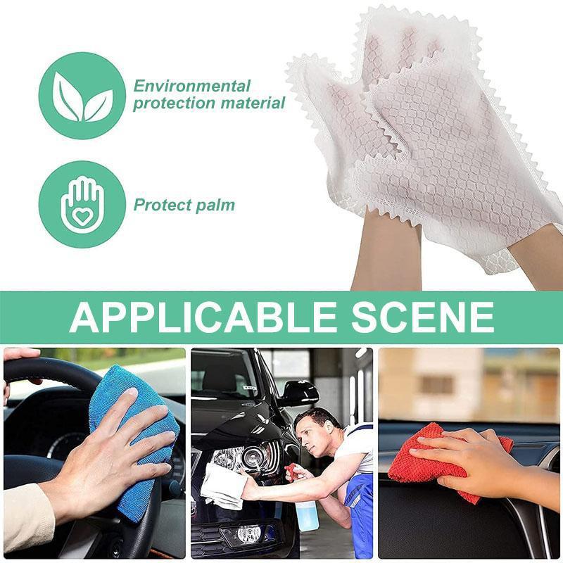 Higomore™ Fish Scale Cleaning Duster Gloves