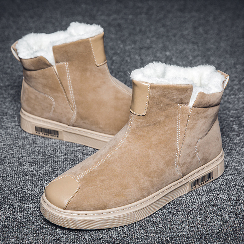 Castillotigo™ Zapatos de algodón cálido de corte escotado plus polar