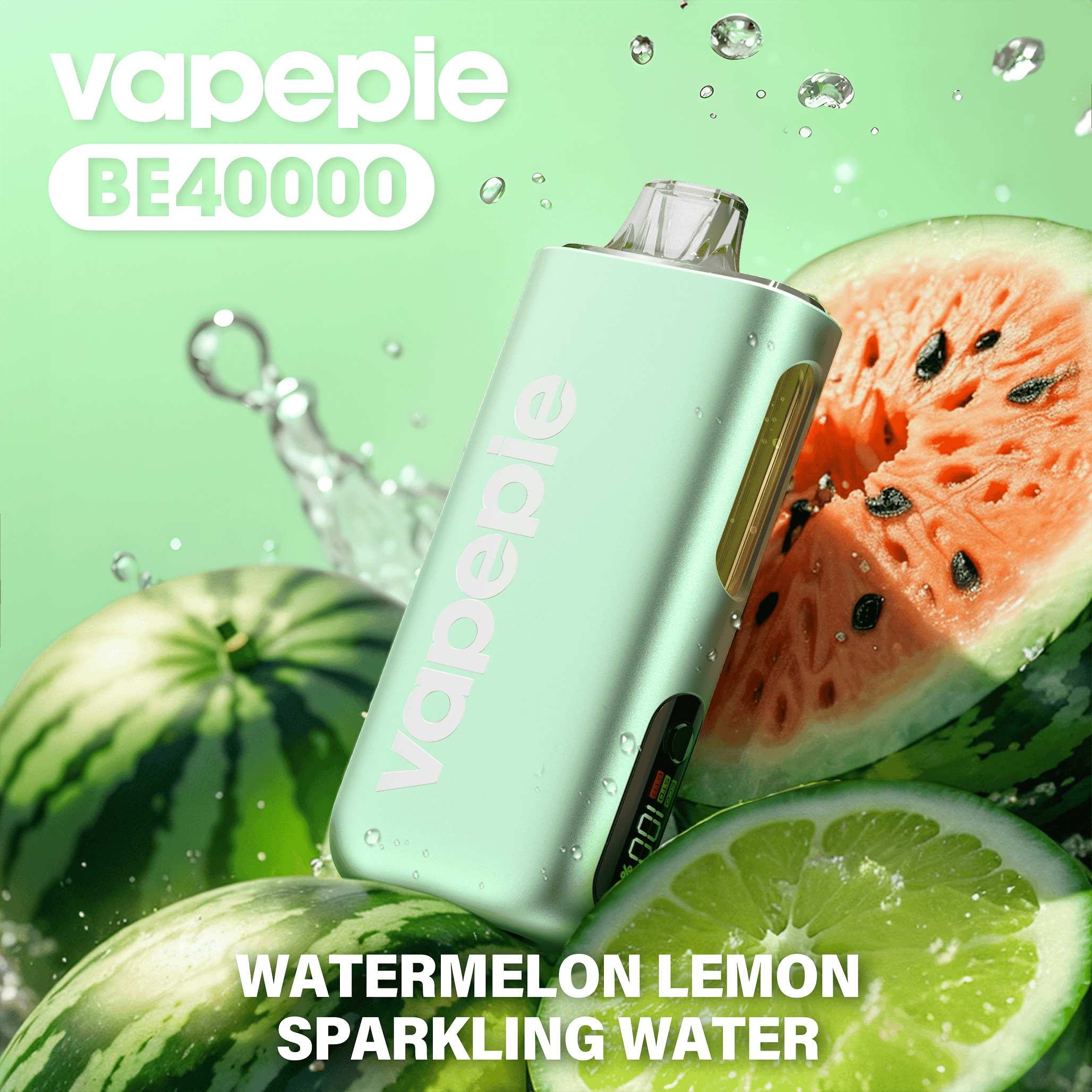 3 DB 🔥Vapepie Max 40000 Dinnye citrom rúd víz