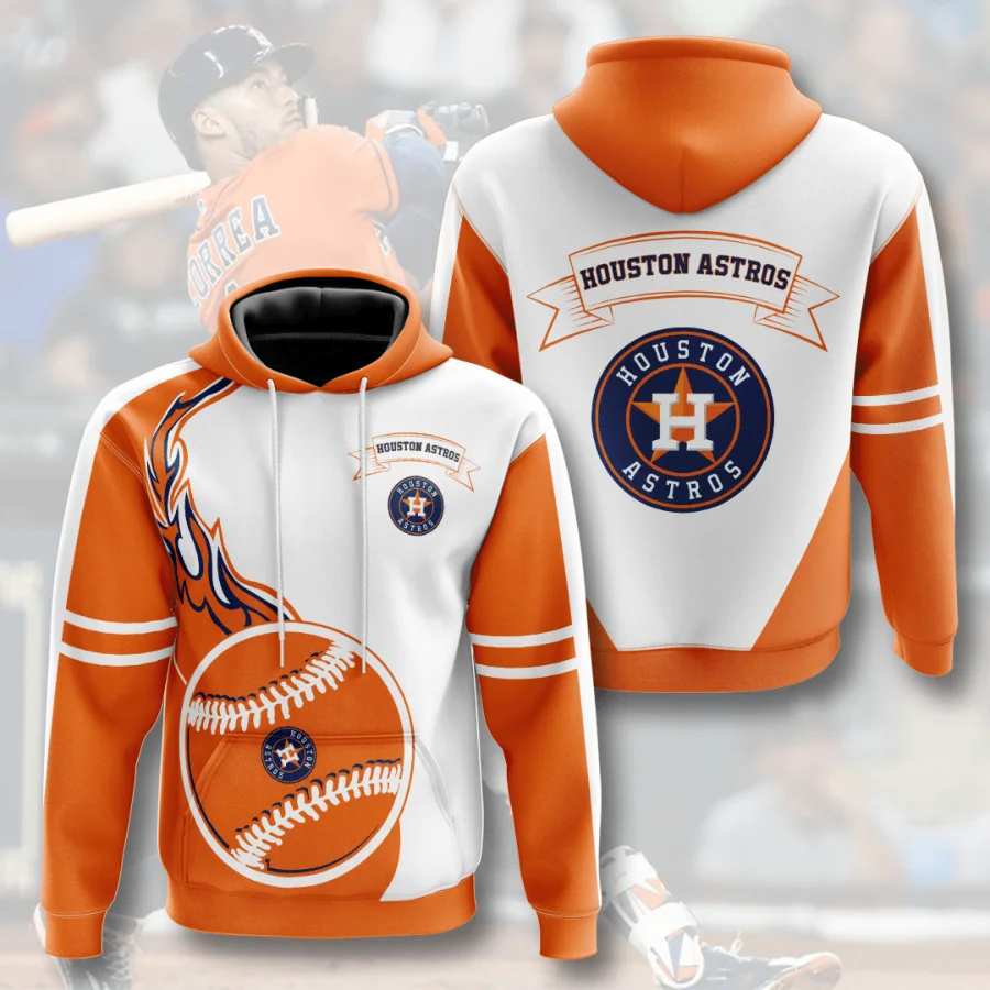 HOUSTON ASTROS 3D HOODIES HA001