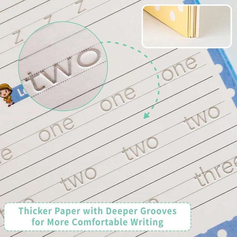 ⚡MAGIC GROOVETM Practice Copybook