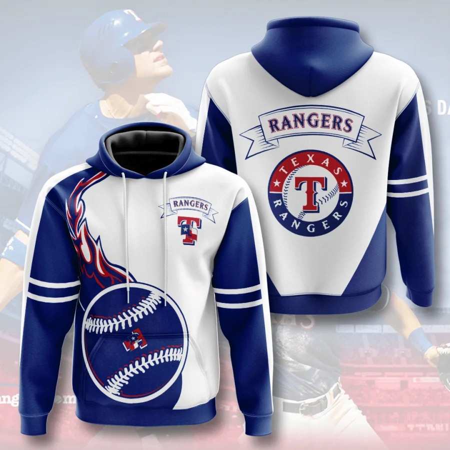 TEXAS RANGERS 3D HOODIES TR001