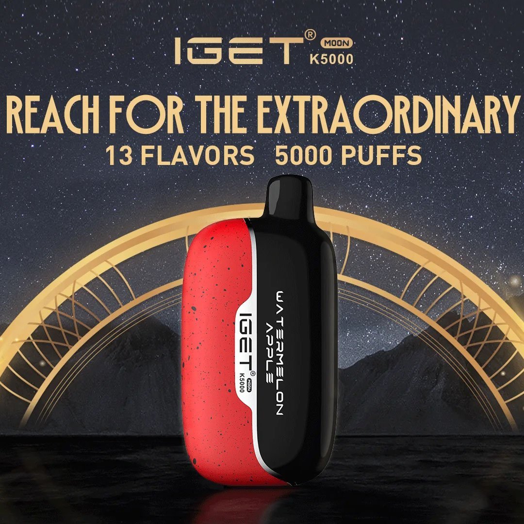 IGET Moon 5K Puffs🔥Delivery in 3-5 days!🔥