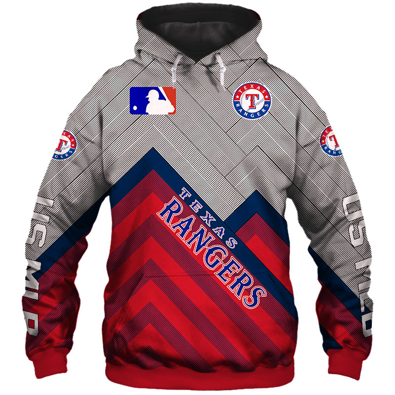 TEXAS RANGERS 3D HOODIES TR002