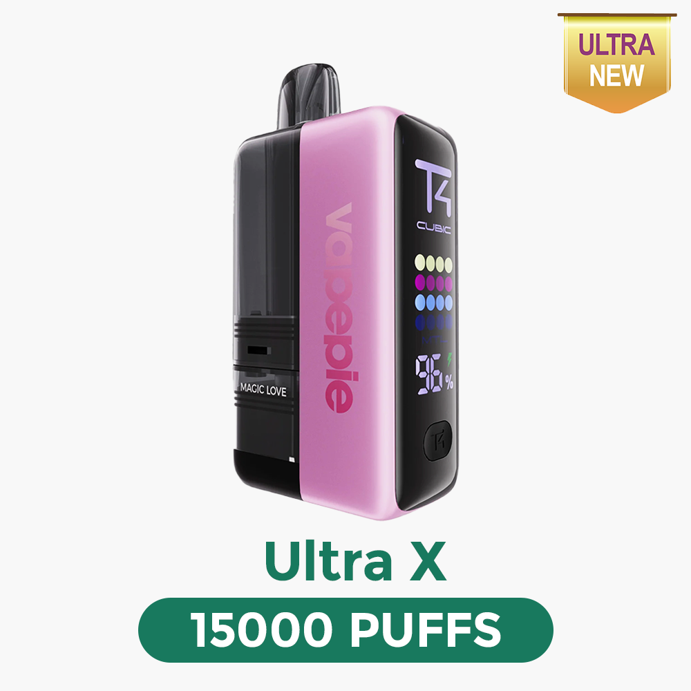 [NEW]VAPEPIE x TK 🌌 Ultra X 15000 PUFFS | Magnetic Pod Disposable Vape with Dual Mesh Coils