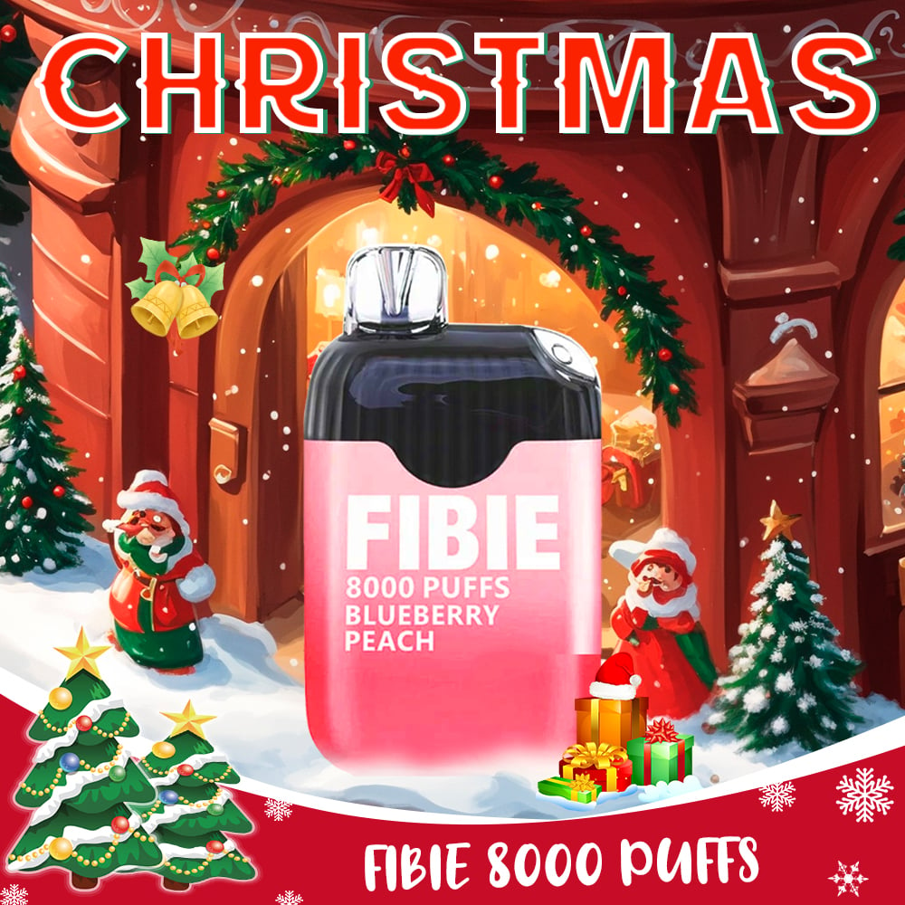 FIBIE  8000 Puffs Disposable Vapor Wands (10 Flavors Collection)